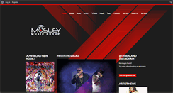 Desktop Screenshot of mosleymusicgroup.com